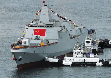 8艘055下水却仍不完美，多项性能落后阿利伯克3，055A将有重大 .